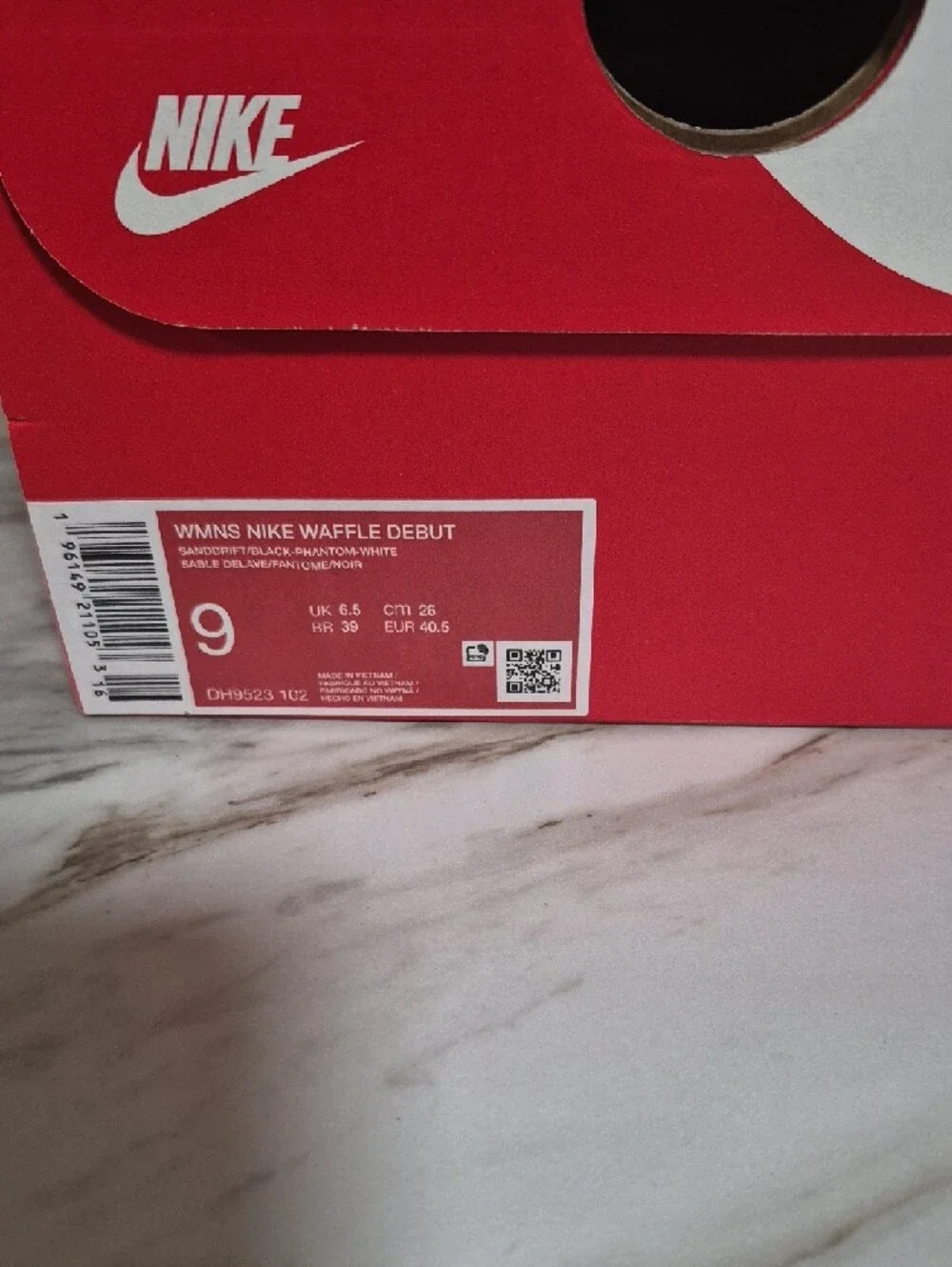 Nike White Waffle Debut Sneakers